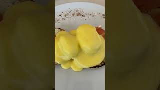 Smoked Salmon Hollandaise youtubeshorts shorts breakfast food viralvideo [upl. by Atilemrac661]