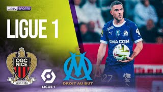 Nice vs Marseille  LIGUE 1 HIGHLIGHTS  10212023  beIN SPORTS USA [upl. by Madelle]