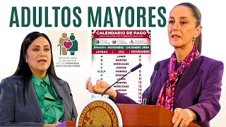 AVISO URGENTE PAGO Y AUMENTO PARA ADULTOS MAYORES EN NOVIEMBRE [upl. by Etnud]