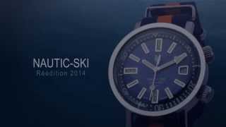 Montre NAUTICSKI de Lip la réédition 2014 est disponible [upl. by Yffub]