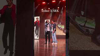 Tesher performs Young Shahrukh with Shahrukh Khan on his birthday [upl. by Eniale]