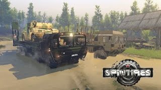 SpinTires ★ MTVR 8×8 ★ Mod Vorstellung DeutschHD [upl. by Submuloc]