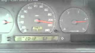 Volvo S70 25 TDi with powerbox TOP speed [upl. by Zanze]