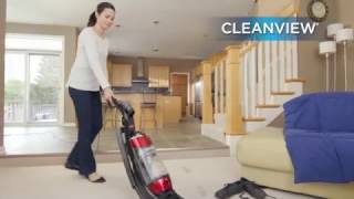 How to use CleanView® with OnePass Technology® Upright Vacuum  BISSELL [upl. by Ainimreh461]