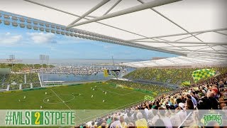 MLS2StPete Stadium Renderings [upl. by Langelo]