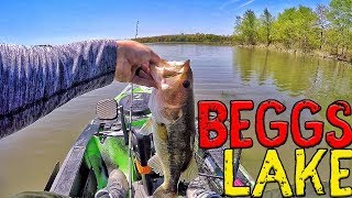 Bass Fishing Oklahoma  quotBeggs Lakequot [upl. by Guthry912]