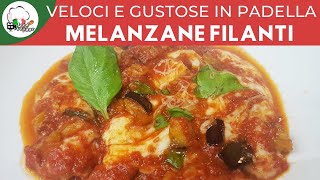 Melanzane al pomodoro filanti  FoodVlogger [upl. by Rysler]