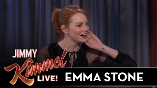 Emma Stone on Awkward Golden Globes Moment [upl. by Novelia]