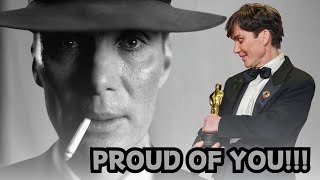 MESMERIZING Ireland Extremely Proud of Cillian Murphy Best “ACTOR IN A LEADING ROLE” Oscar 2024 [upl. by Aridnere]