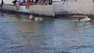 Lake Havasu Site 6 Truck sinks at loading dock Video 2 [upl. by Elise]