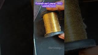 100 Day Aari challengeDay75Chain stitch tips for beginnersChallenge Aaritoday Shorts Chain [upl. by Lantz7]