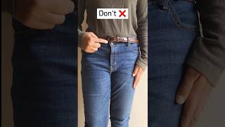 Best way to manage Waistbelt shorts viralhacks styling styletips stylish viralvideo hacks [upl. by Murvyn683]