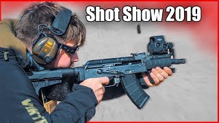 Shot Show 2019 AKs aus USA United Defense Tactical [upl. by Sisile287]