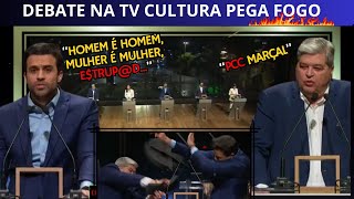 Debate da TV Cultura e a Polêmica BRIGA Entre Datena e Pablo Marçal [upl. by Fadas318]