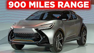 Toyotas New 900 Mile Range Shocks The Entire Car Industry [upl. by Auburta480]