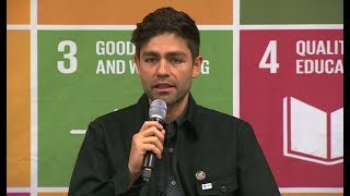 The strawless ocean initiative  Adrian Grenier Erik Solheim and Piyush Bhargava [upl. by Abita]