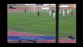 Tommaso Ceccarelli Civitanovese  Chieti gol [upl. by Aitnyc]