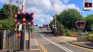 Cradley Heath Level Crossing West Midlands [upl. by Eilasor]