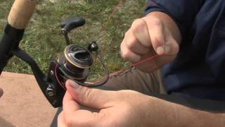 Fishing Knots How to Tie an Arbor Knot [upl. by Roxy505]