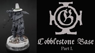 Grimms Cobblestone Base for Mordheim part I [upl. by Dnamra195]