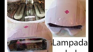 Review Lampada dual uvled per ricostruzione e semipermanente by Crystal Nails  Maddafashion [upl. by Acirea]