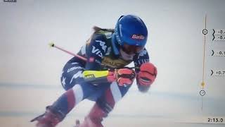 Mikaela Shiffrin Riesentorlauf Sölden 2024 [upl. by Einna]