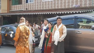 wedding ceremony of Agya Kenzang amp Machi Pema mini vlog [upl. by Evyn25]