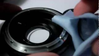 Enable Macro on FD Lenses using EOS adapter ring Tutorial Canon [upl. by Sherwynd]