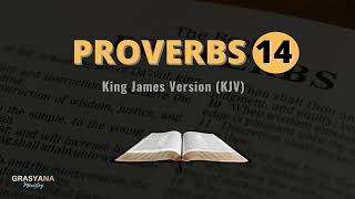 Proverbs Chapter 14 King James Version KJV Bible With Text and Verse on Audio [upl. by Eenolem806]