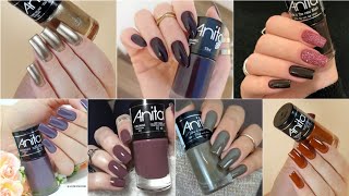 Attractive Nail Polish ColorsNail art💅🏻Nail polish k colorsNail PaintsAnita Nail Paint brand💅🏻♥️ [upl. by The]