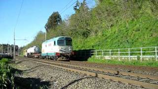 Treno diserbante in arrivo a Roma Smistamento [upl. by Etteragram]