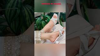 Latest Slippers Design New Heel Chappal ytshorts viral shorts trending fashion reels videos [upl. by Evante]