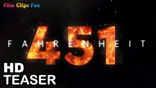 FAHRENHEIT 451 Teaser Trailer 2018 [upl. by Anaynek886]