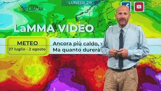 Ancora più caldo verso 40 gradi Ma quanto durerà [upl. by Naryb]