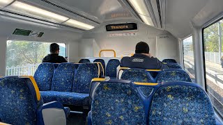 NSW Trains Travel Series 102 Yennora  Guildford M34 [upl. by Audres913]