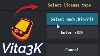 How to fix Error Select license Type Workbinrif in Vita3K Playstation Emulator [upl. by Nats]