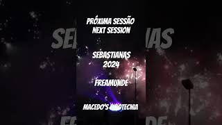 Festas Sebastianas 2024 Piromusical quotLibertasquot macedospirotecnia [upl. by Assetniuq490]