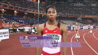 Delhi 2010 Womens 4x400m Final 720p [upl. by Fredi419]