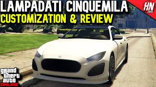 Lampadati Cinquemila Customization amp Review  GTA Online [upl. by Trout]