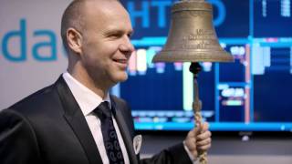 Hexatronic Listing Ceremony at Nasdaq Stockholm [upl. by Sirapal]