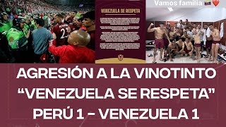 AGRESIONES POLICIALES CONTRA LA VINOTINTO EN PERÚ  NO PUEDEN SALIR DEL PAIS [upl. by Ainuj]