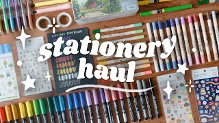 HUGE Stationery Haul mostly calligraphy amp hand lettering supplies [upl. by Shela]