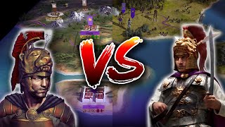 Original Vs Remaster  Barbarian Invasion  Alexander Total War [upl. by Atilrac750]