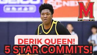 Maryland basketball lands one of its biggest recruits ever in 5 star big Derik Queen [upl. by Desi418]