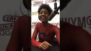 Ebonee Davis on the radio with Callaloo amp Collard Greens [upl. by Niamreg722]