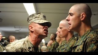 United States Marine Corps Boot Camp Training  Officer Candidate School [upl. by Vyner]