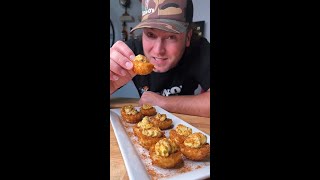 Crispy Deep Fried Deviled Eggs Recipe  Perfect Thanksgiving Appetizer with DanOs Seasoning [upl. by Blanch951]