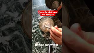 Korean Glass Skin FacialClear amp Glowing Skin Instantly with Home Remedies shorts korean skincare [upl. by Noelle547]