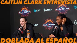 CAITLIN CLARK antes de su primer Juego de Estrellas “Nunca me pongo nerviosa antes de un partido” [upl. by Lucie]