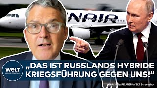 FINNAIR quotFlugzeuge zur Rückkehr gezwungenquot GPSStörung im Flugverkehr Putins hybride Kriegsführung [upl. by Guildroy]